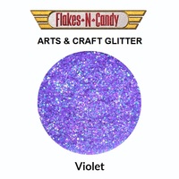 Arts and Craft Glitter Body & Nail Art Glitter 125g Violet