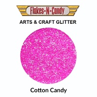 Arts and Craft Glitter Body & Nail Art Glitter 125g Cotton Candy