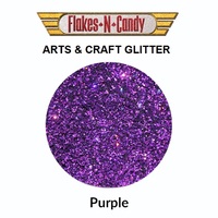 Arts and Craft Glitter Body & Nail Art Glitter 125g Purple