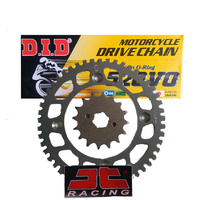 Honda CRF150F (03-05) DID Chain & JT Sprockets Front & Rear Sprockets Kit