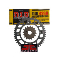 Honda CT110 Postie Bike (86-98) D.I.D Chain + JT Front & Rear Sprockets