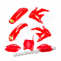 HONDA CRF250 (06-07) Power Flow Full Body Plastics Kit Red