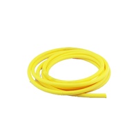 Silicone Reinforced Fuel Line 3mm & 1.2m Length-Yellow