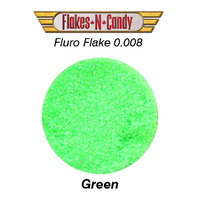 METAL FLAKE GLITTER (0.008) 30g FLURO GREEN