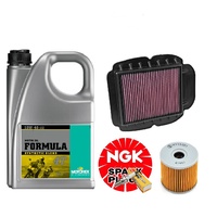 HYOSUNG GT650 COMET (04-14) Motorex-NGK-KN Oil & Air Filter Service Kit