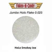 METAL FLAKE GLITTER JUMBO (0.025) FLAKE 30g HOLO SMOKEY JOE