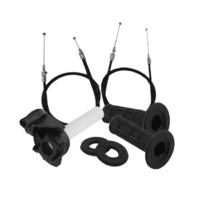 Kawasaki KX500 (88-04) Throttle Tube, Throttle Cable & Grips Kit