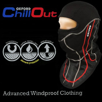 Oxford Chillout Motorcycle Thermals Winter Balaclava LGE