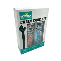 Motorex 622 Chain Lube & Cleaner Pack Off Road Motocross Dirt Bike (FREE Chain Brush)