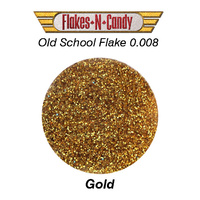 METAL FLAKE GLITTER (0.008) 30G GOLD