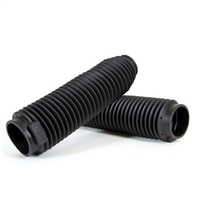 Front Shock Rubber Boots 60mm Black