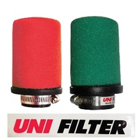 UNI FILTER 42mm Straight Inlet POD Air Filter Green Each