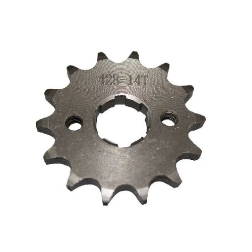 Front Sprocket 428 Chain-14T & 17mm Centre For Dirt bike 