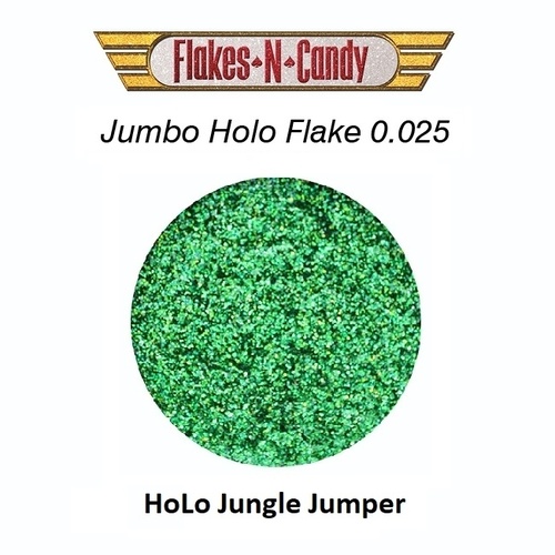 METAL FLAKE GLITTER JUMBO (0.025) FLAKES 30g HOLO JUNGLE JUMPER