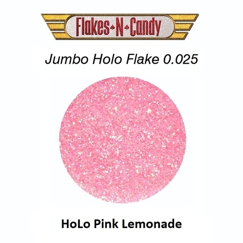 METAL FLAKE GLITTER JUMBO (0.025) FLAKE 30g HOLO PINK LEMONADE