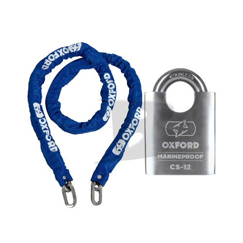 Oxford Marine Security Chain & Stainless Steel Padlock