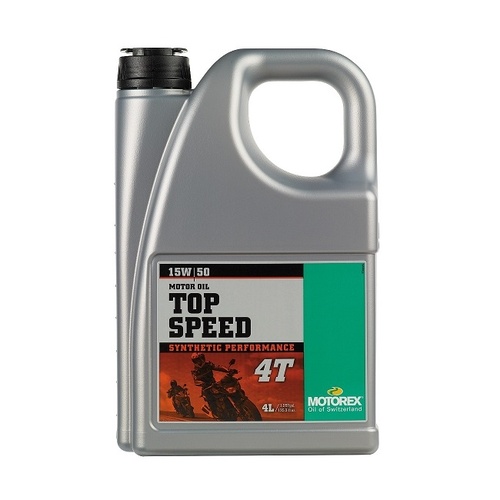 Motorex Top Speed Synthetic 4 Stroke 15W50 Engine Oil 4L