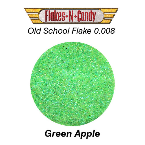 METAL FLAKE GLITTER (0.008) 30G Green Apple