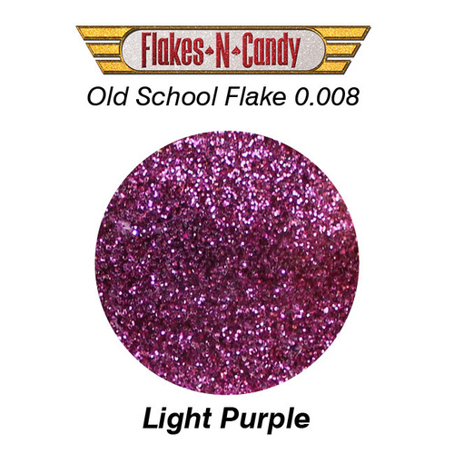 METAL FLAKE GLITTER (0.008) 30G LIGHT PURPLE