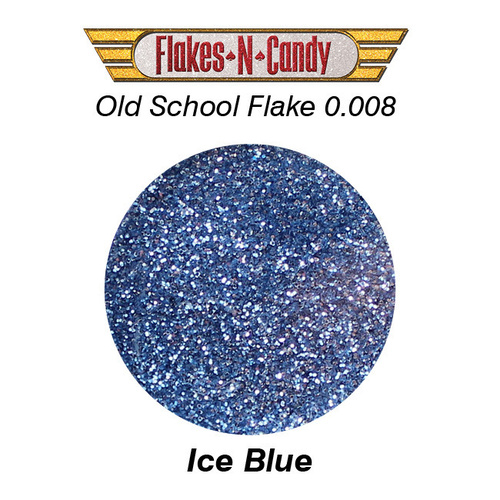 METAL FLAKE GLITTER (0.008) 30G ICE BLUE