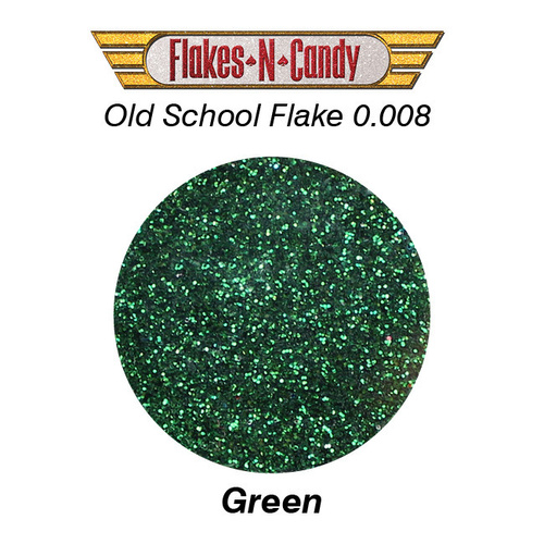 METAL FLAKE GLITTER (0.008) 30G GREEN
