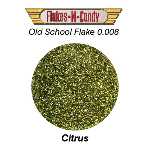 METAL FLAKE GLITTER (0.008) 30G Citrus