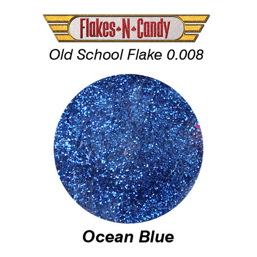 METAL FLAKE GLITTER (0.008) 30G Ocean Blue