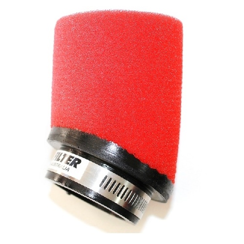 Uni Filter 44mm Angle Inlet POD Air Filter Red Each